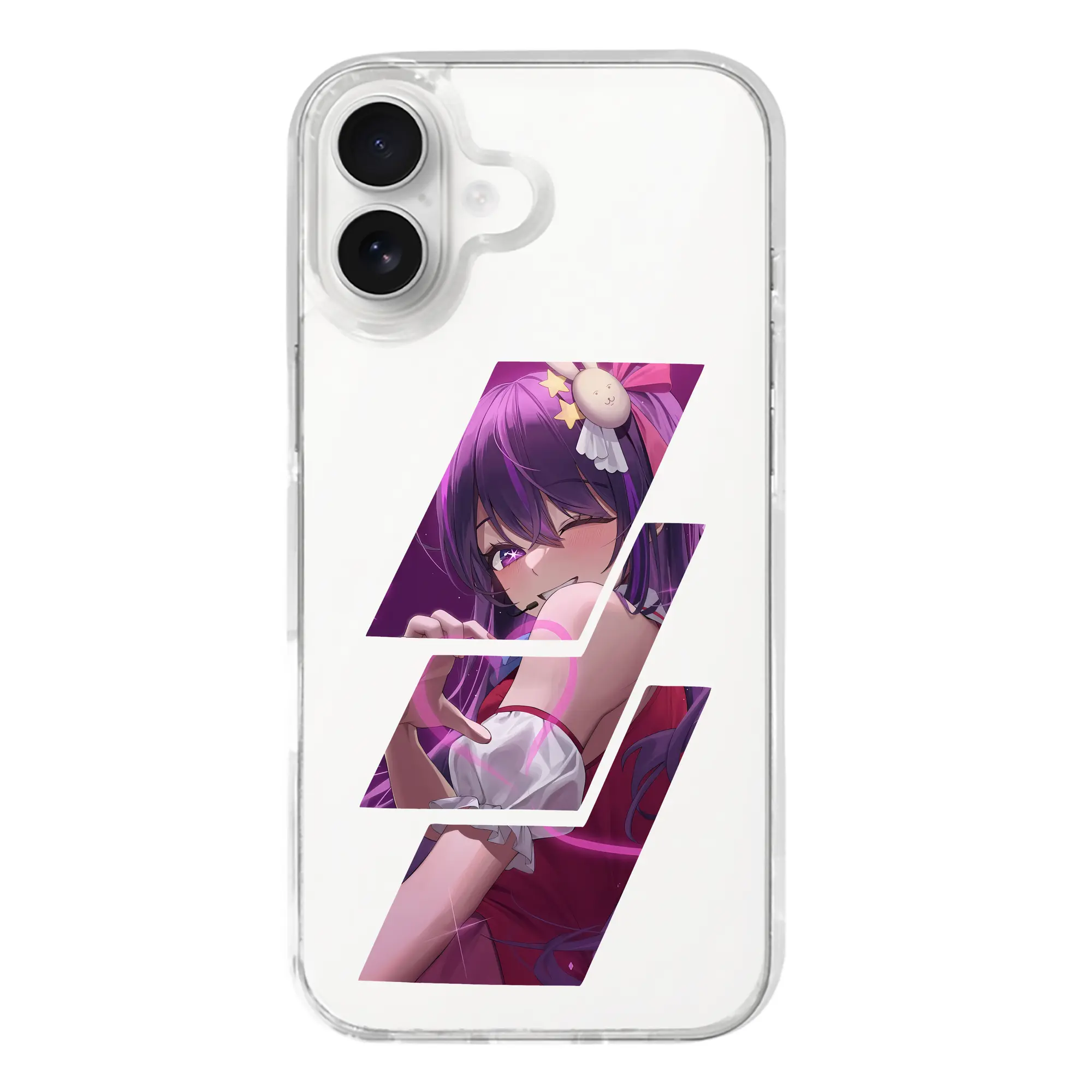 推しの子 グッズ,星野アイ - iPhone 17シリーズ 透明スマホケース – 薄型・耐衝撃・精密フィット保護カバー